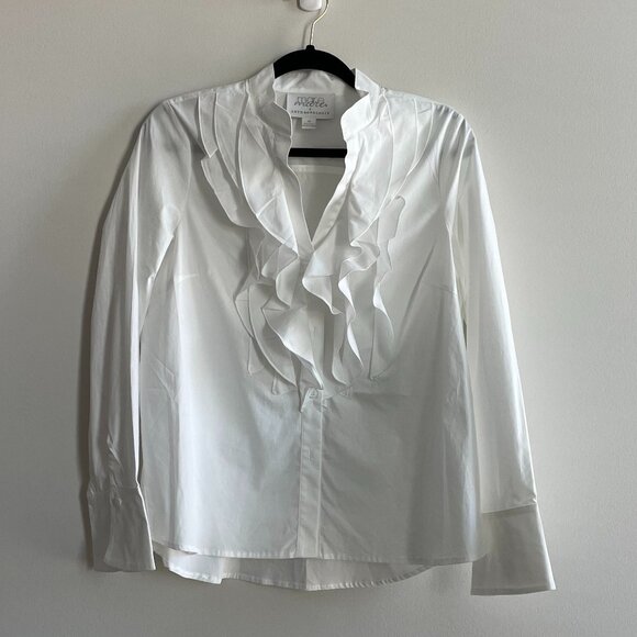 Mare mare x Anthropologie white shirt M - Picture 1 of 4